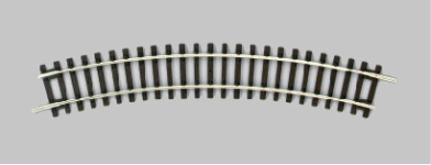PIKO 55211 - H0 - gebogenes Gleis R1 360 mm